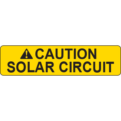 Solar Label - Solar Circuit
