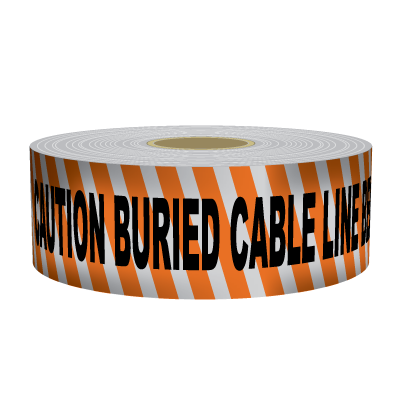 Customizable & Standard Underground Warning Tape