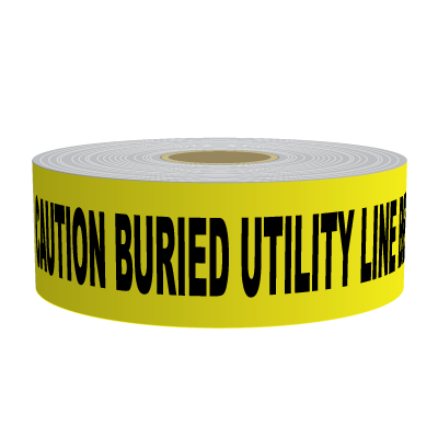 Customizable & Standard Underground Warning Tape