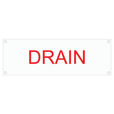 Customizable Fire Sprinkler and Fire Suppression System Tags