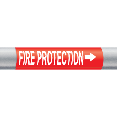 Fire Protection Wrap Around Markers