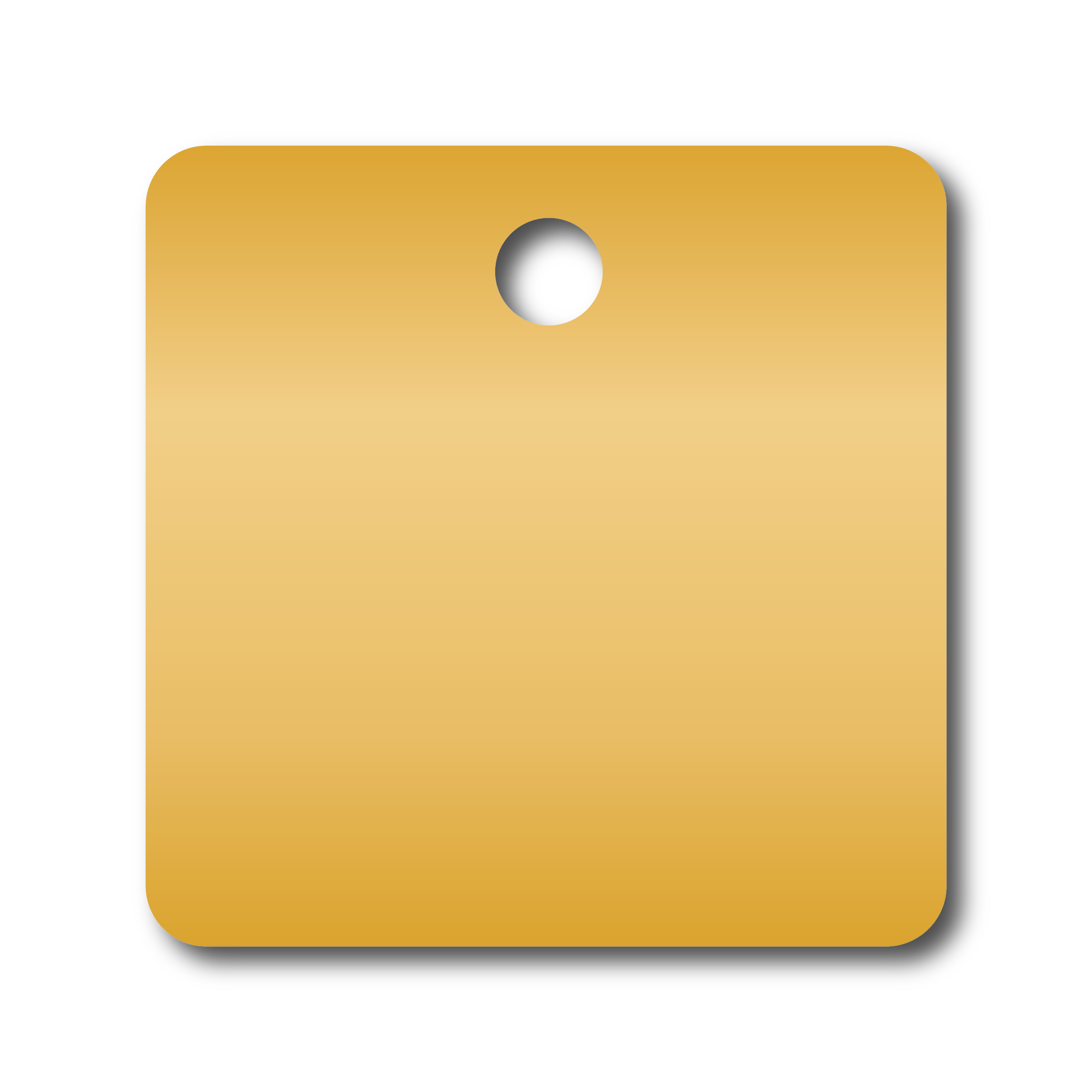 Custom Stamped Brass Valve Tag