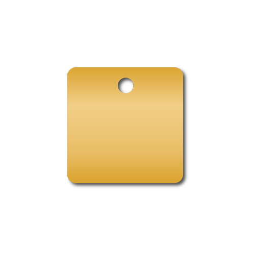 Customizable Stamped Brass Valve Tags