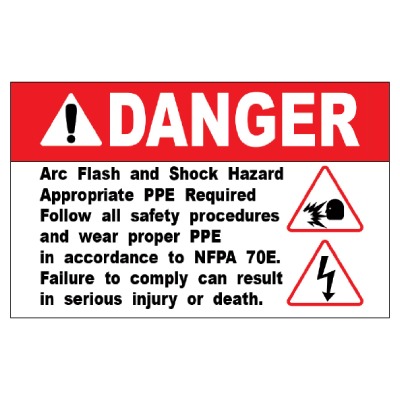 Arc Flash Labels