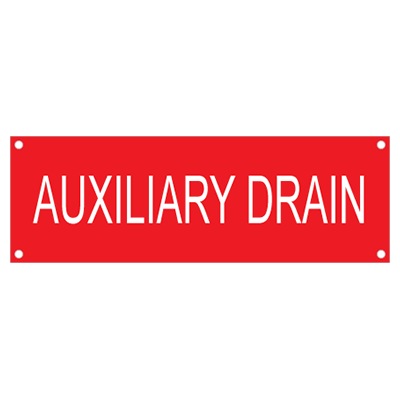 Customizable Fire Sprinkler and Fire Suppression System Tags