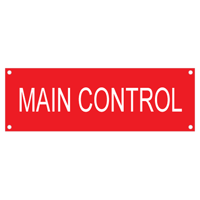 Customizable Fire Sprinkler and Fire Suppression System Tags