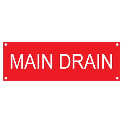 Customizable Fire Sprinkler and Fire Suppression System Tags