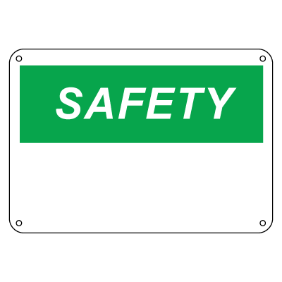 Custom Safety Signage